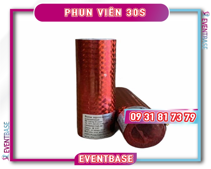 Phun Điện Sân Khấu Sự Kiện - Phun Viên 30s